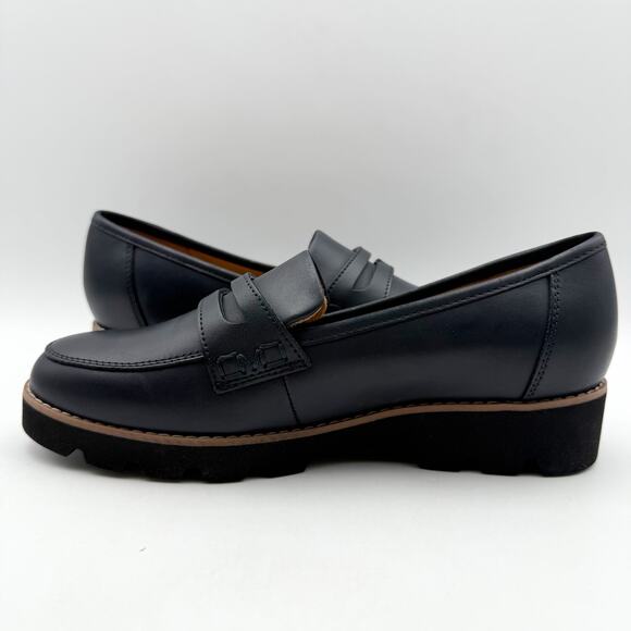 Vionic Womens Cheryl ll Loafers US 6.5 M EU 36.5 Black Leather NWOB - Picture 7 of 12